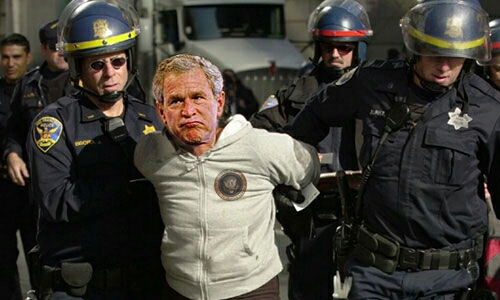 bush arrested